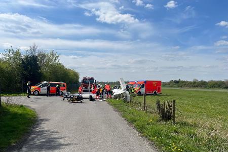 Flugzeugabsturz Hamm am 15.04.2026