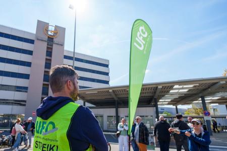 Die Kabinenwerkschaft Ufo ist in den Streik getreten.