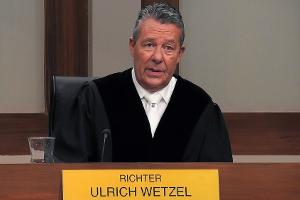 "Sein härtester Fall": Richter Ulrich Wetzel erstmals in der Primetime