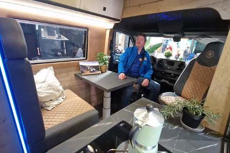 Noah Camper Arche Platin Sitzgruppe