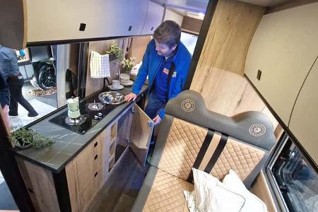 Noah Camper Arche Platin Küchenzeile