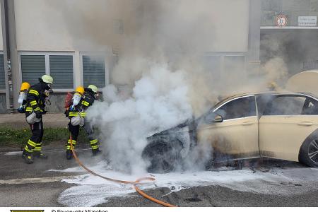 Einsatzfoto der Feuerwehr München