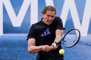 Auch das Wetter passt: Zverev im Viertelfinale von München
