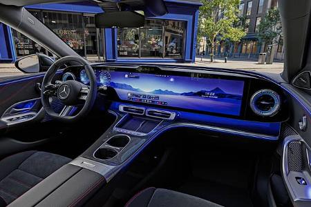 Mercedes C-Klasse elektrisch EQ Innenraum 