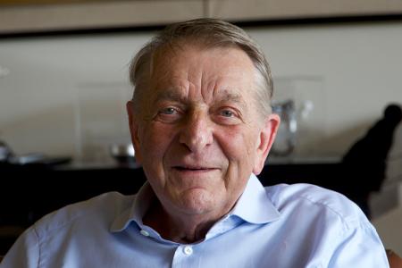 Walter Gunz hat sich der Rettung des Wals angenommen.