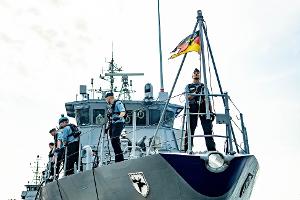 Unter anderem sollen Minenjagdboote zum Einsatz kommen. (Archivbild)