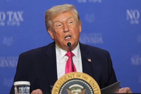 Trump spricht von einem möglichen historischen Tag. 