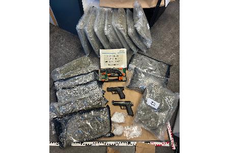 Sichergestellte Betäbungsmittel