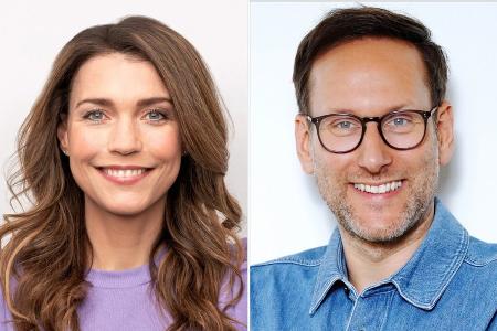 Annett Möller und Simon Beeck witzeln über 