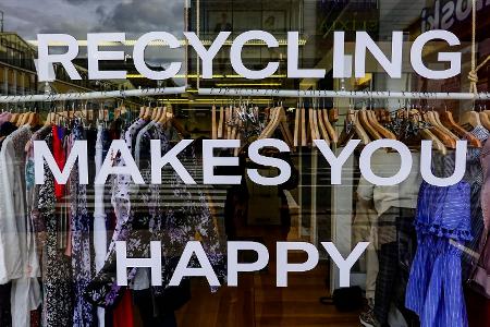 Marktplatz für getragene Kleidung