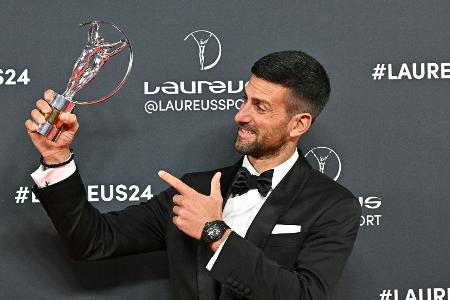 Laureus Awards: Djokovic und Gu moderieren Preisverleihung