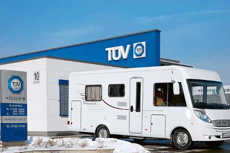 TÜV, Zulassung, Parkplatz, Wohnmobil