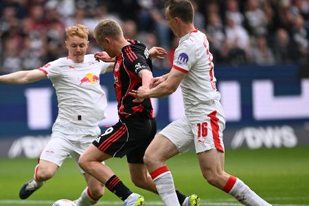 Leipzig schlägt Frankfurt und baut Vorsprung aus