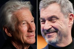 Fanboy-Moment: Markus Söder trifft Richard Gere im Cockpit