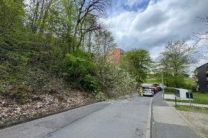 Baum 1. Bildquelle Feuerwehr Herdecke. Die beigefügten Fotos dürfen nur in Zusammenhang mit dem unmittelbaren Einsatzereignis verwendet werden. Für andere Berichterstattungen ist die Zustimmung der Pressestelle FFH einzuholen.