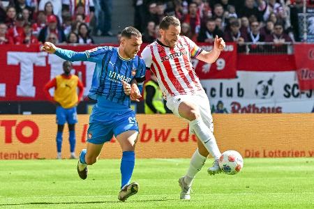 Freiburg nutzt Frankfurter Niederlage