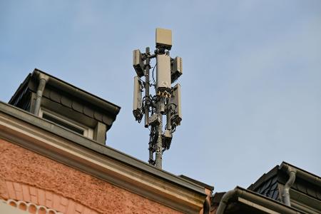 Einer von zehntausenden Mobilfunk-Standorten in Deutschland.