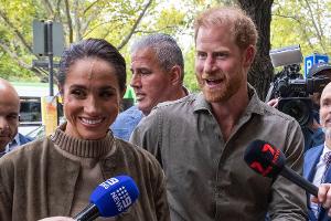 Zurück aus Australien: Süßer Willkommengruß für Harry und Meghan