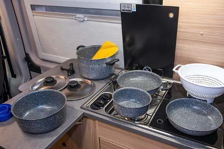 Berger Stone Rock Set, Töpfe, Pfannen, Zubehör, Küche, Camping