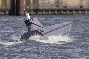 Das Rheinmetall-Drohnenboot ist 8,5 Meter lang. (Archivbild)