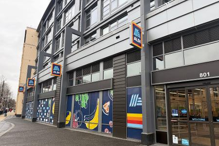 Viele US-Amerikaner gehen gern bei Aldi einkaufen.