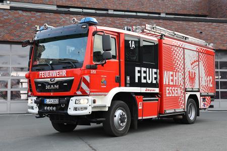 Löschfahrzeug der Feuerwehr Essen