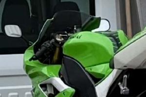 Beschlagnahmtes Motorrad