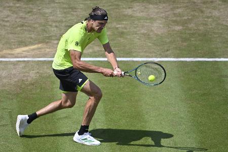 Wimbledon-Vorbereitung: Zverev schlägt in Stuttgart auf