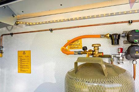 Gaswarner im Wohnwagen