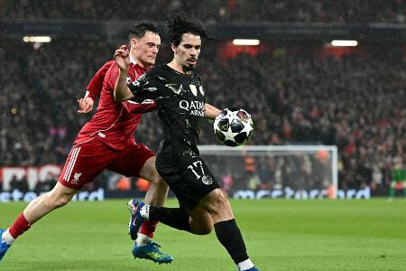 PSG bangt vor Bayern-Spiel um Vitinha