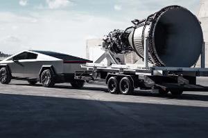 Tesla Cybertruck von SpaceX