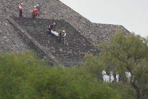 Teotihuacan ist eine der meistbesuchten Ausgrabungsstätten in Mexiko. 