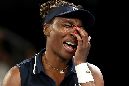 Zehnte Niederlage in Serie für 45 Jahre alte Venus Williams