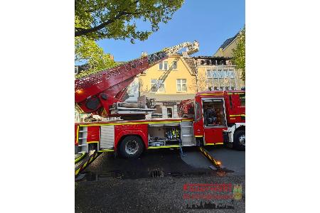 Brand, Ovelgönnestraße, 21.04.2026, Feuerwehr Recklinghausen.