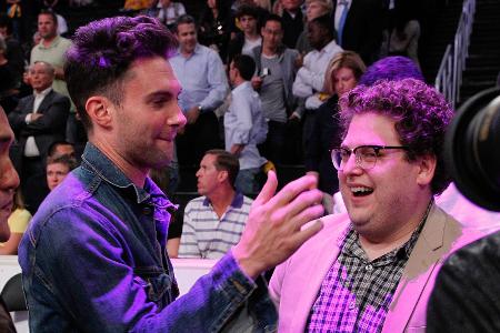 Adam Levine und Jonah Hill