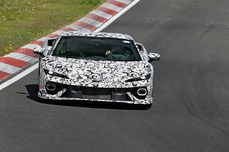 Erlkönig Lamborghini Temerario Spyder