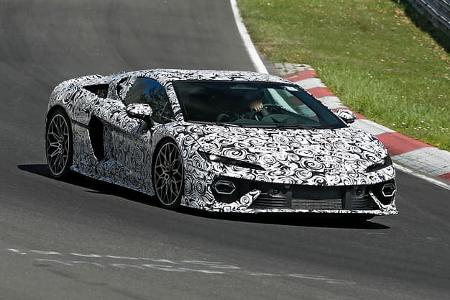 Erlkönig Lamborghini Temerario Spyder