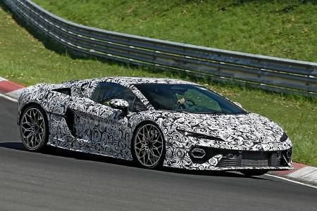 Erlkönig Lamborghini Temerario Spyder