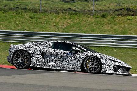 Erlkönig Lamborghini Temerario Spyder