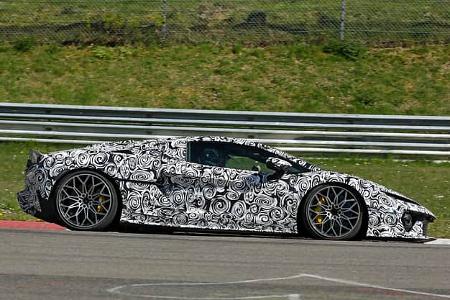 Erlkönig Lamborghini Temerario Spyder