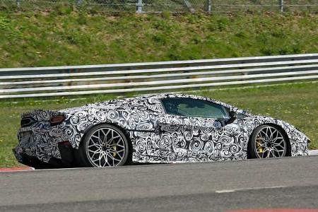 Erlkönig Lamborghini Temerario Spyder