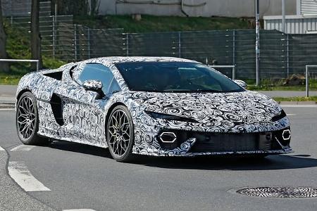 Erlkönig Lamborghini Temerario Spyder