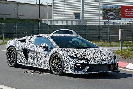 Erlkönig Lamborghini Temerario Spyder