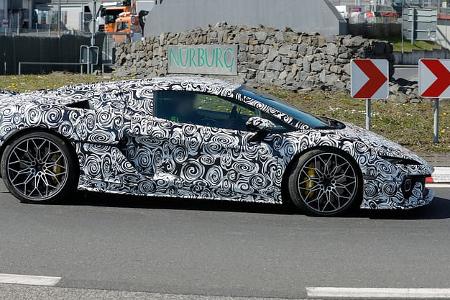 Erlkönig Lamborghini Temerario Spyder