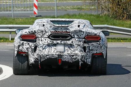 Erlkönig Lamborghini Temerario Spyder