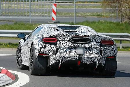 Erlkönig Lamborghini Temerario Spyder