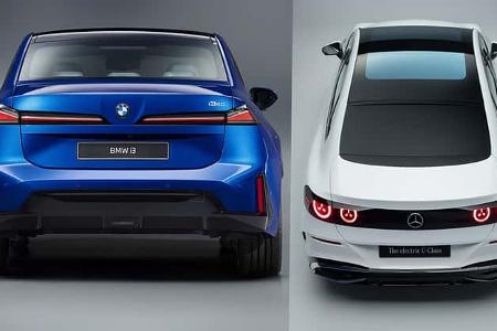 BMW i3 und Mercedes C400 4Matic EQ Elektro SPERRFRIST 20.04.26 13 Uhr