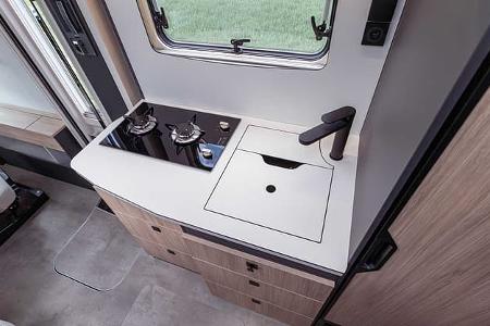 Frankia Neo Liner, Wohnmobil, Integrierter,Küche