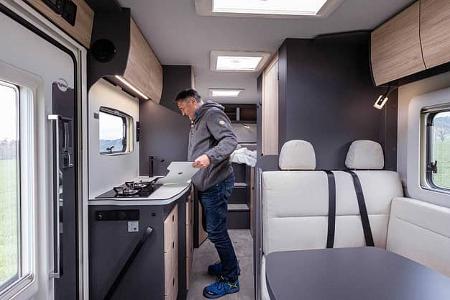 Frankia Neo Liner, Wohnmobil, Integrierter,Innen