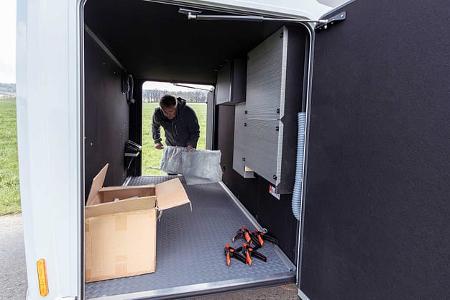 Frankia Neo Liner, Wohnmobil, Integrierter, Heckgarage